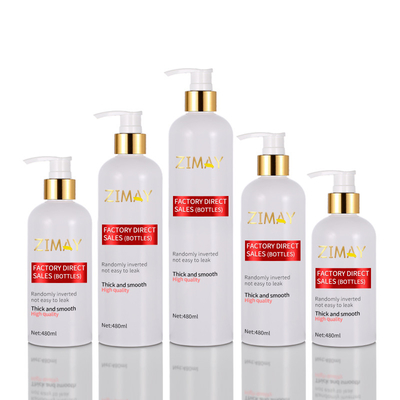 250ml 300ml 350ml 400ml 500ml Airless Body Pump แชมพูและครีมนวดบำรุงผิวเครื่องสำอางบรรจุภัณฑ์น้ำมัน