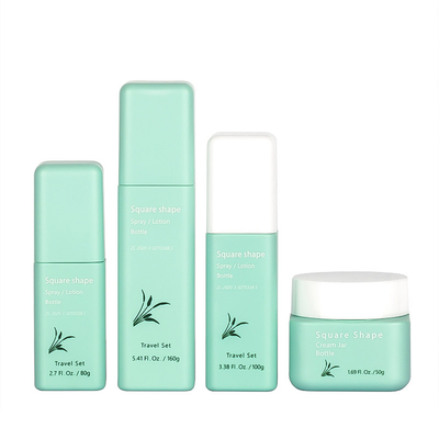 ชุดขวดเครื่องสำอาง Frosted Luxury 100ml 120ml 160ml OEM ที่ยอมรับได้