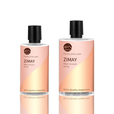 ขวดสกรูพลาสติกใสด้านบนกว้าง 70 มม. Airless Leakproof