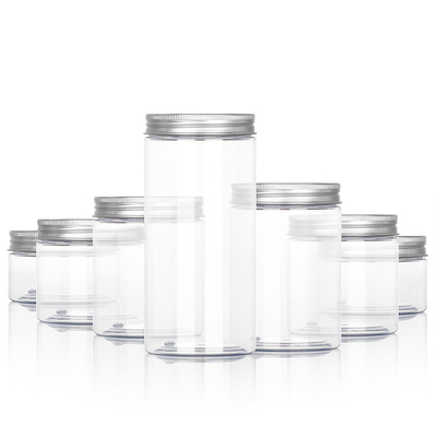 คอนเทนเนอร์ครีมเปล่าใส Airless Leakproof 8oz ความจุ