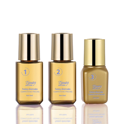 ชุดขวดเปล่าเดินทาง 15ml สีทอง OEM มีจำหน่ายสำหรับการดูแลผิว
