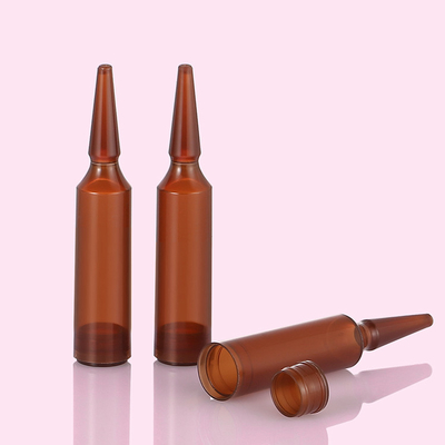 บรรจุภัณฑ์หลอดพลาสติกสีเหลืองอำพัน Multiusage 5ml ความจุ Zimay Dropper