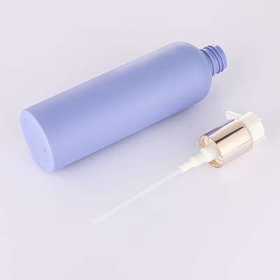 ขวดโลชั่นเครื่องสำอางทรงกลมสีม่วง 150ml 250ml 300ml PUMP SPRAYER