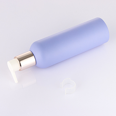 ขวดโลชั่นเครื่องสำอางทรงกลมสีม่วง 150ml 250ml 300ml PUMP SPRAYER