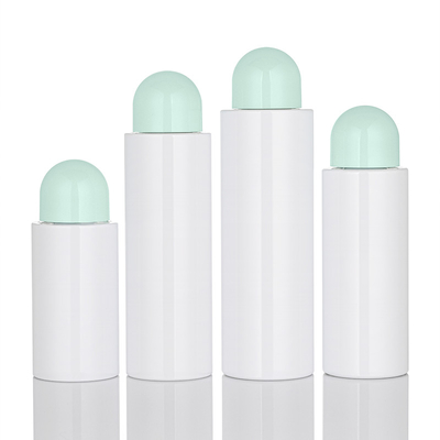 OEM โลชั่นขวดพลาสติกฝาเกลียว PET 150ml 300ml แพ็คเกจเครื่องสำอางวันหยุด