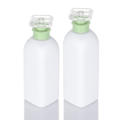 รีฟิลกำหนดเอง 300ml 500ml 700ml ต่อผมสีเขียวพลาสติกบอดี้วอชโลชั่นเจลอาบน้ำขวด
