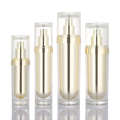 30ml 50ml 100ml 120ml พลาสติก อะคริลิค ความงาม แต่งหน้า เครื่องสำอาง ขวดโลชั่น 50g คอนเทนเนอร์ครีมหรูหรา ชุดบำรุงผิว