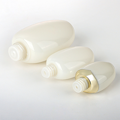 Luxury Gold Unique 50ml ขวดครีมทาหน้า 100ml 120ml 150ml Toner Lotion Bottle Skincare Suit Packaging