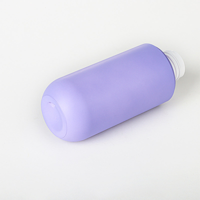 Violet 4 Oz PET Matte Plastic Serum โลชั่นขวดสเปรย์หมอกละเอียด 2 Oz Face Cream Cosmetic Jar Set