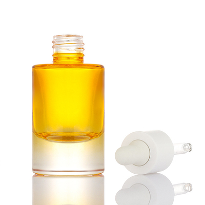 คุณภาพสูง 30ml แฟนซีน้ำมันหอมระเหยขวดหยดพลาสติกสี่เหลี่ยมสำหรับเครื่องสำอาง