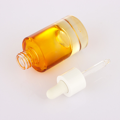 คุณภาพสูง 30ml แฟนซีน้ำมันหอมระเหยขวดหยดพลาสติกสี่เหลี่ยมสำหรับเครื่องสำอาง