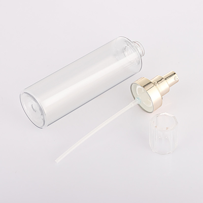 ปั๊มทองแบบกำหนดเองโปร่งใส 250ml 135ml เจลอาบน้ำบอดี้บัตเตอร์ขวดโลชั่นบำรุงผิวกาย