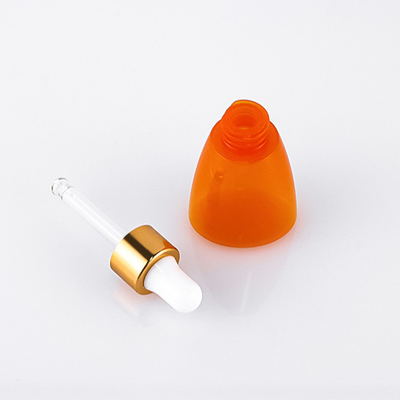 ขวดหยดเซรั่มพลาสติกน้ำมันหอมระเหยส้ม 10ml พิมพ์สกรีน