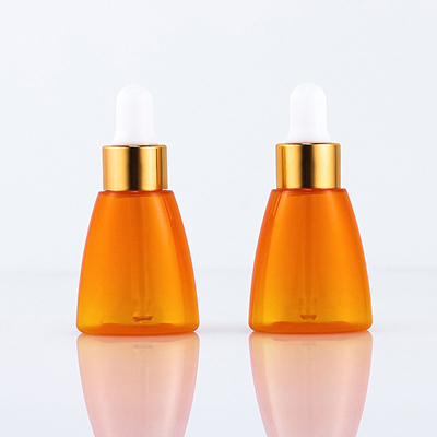 ขวดหยดเซรั่มพลาสติกน้ำมันหอมระเหยส้ม 10ml พิมพ์สกรีน
