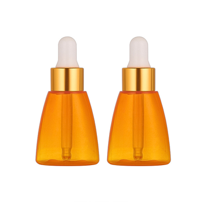 ขวดหยดเซรั่มพลาสติกน้ำมันหอมระเหยส้ม 10ml พิมพ์สกรีน