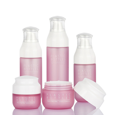 Luxury Pink ชุดเครื่องสำอางค์สกินแคร์ครีมทาหน้าขวดโลชั่น 138ml
