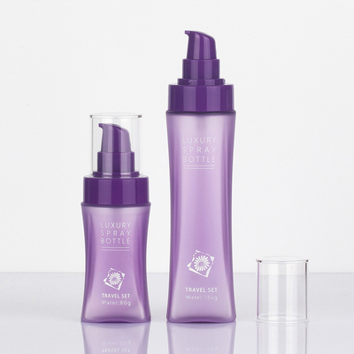 ขวดสเปรย์เครื่องสำอาง PET Frosted Lotion แบบพกพา แพ็คเกจ 200มล