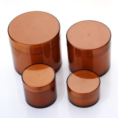 คุณภาพสูง PP แบบพกพาผม Mask Airless Amber Face Eye ทำความสะอาด Scrub Cream Body Skin Care Lotion Cosmetic Jar