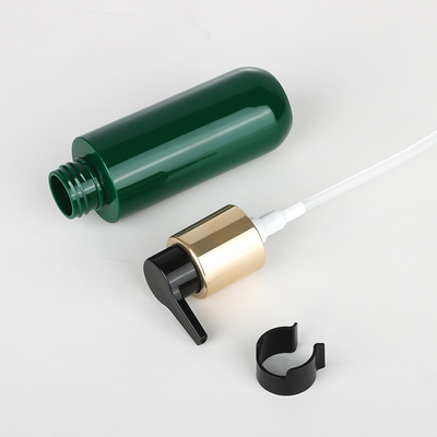 หรูหรา 16oz Green Round Kylie Skin Clear Body Hibiki Empty 500ml ขวดแชมพูและครีมนวดพร้อมปั๊มทอง