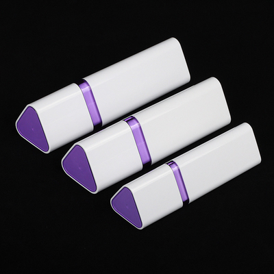 Hot Stamping ชุดบรรจุภัณฑ์เครื่องสำอาง Triangular Violet Serum