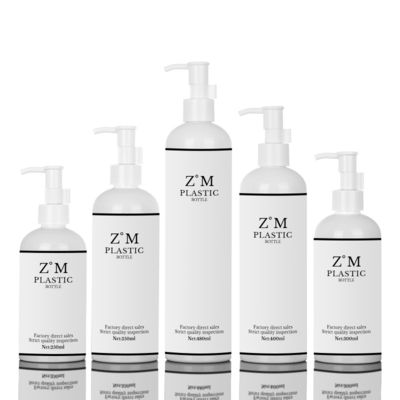 250ml 300ml 350ml 400ml 500ml Airless Body Pump แชมพูและครีมนวดบำรุงผิวเครื่องสำอางบรรจุภัณฑ์น้ำมัน