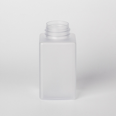 Frosted Cosmetic Foam Bottle รูปทรงสี่เหลี่ยมปั๊มร้อน ODM Available