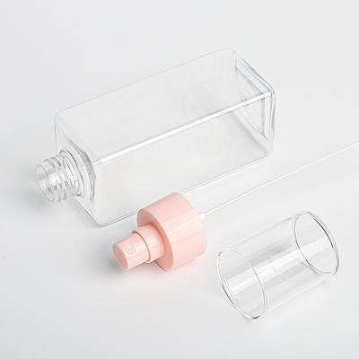 ขวดสเปรย์ Pet สีชมพู 100ml 200ml พร้อมปาก 24mm เส้นผ่านศูนย์กลาง 48mm Elegant