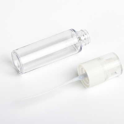 ขวดสเปรย์หมอกพลาสติกรั่วซึมโปร่งใสรั่วซึม 30ml 20mm Mouth