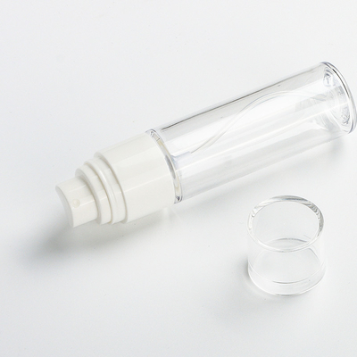 ขวดสเปรย์หมอกพลาสติกรั่วซึมโปร่งใสรั่วซึม 30ml 20mm Mouth