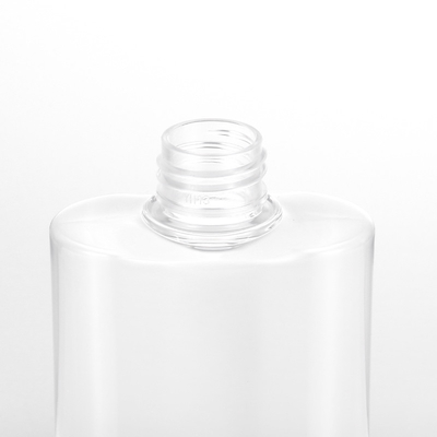 ขวดสกรูพลาสติกใสด้านบนกว้าง 70 มม. Airless Leakproof