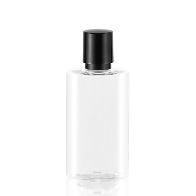 ขวดสกรูพลาสติกใสด้านบนกว้าง 70 มม. Airless Leakproof