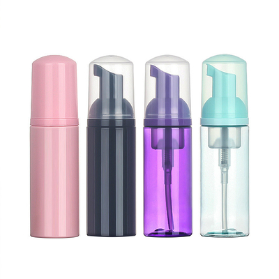 ขวดปั๊มโฟมสีดำใส 2 ออนซ์ 130 มม. สูง 35.5 มม. เส้นผ่านศูนย์กลาง
