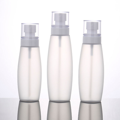 ขวดสเปรย์เครื่องสำอาง Frosted PlasticPlastic ความจุ 100ml นำกลับมาใช้ใหม่ได้