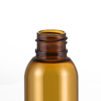 ขวดพลาสติกขนาดเล็กที่มีฝาเกลียวด้านบนนำมาใช้ใหม่ความจุ 60ml นำมาใช้ใหม่