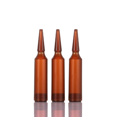 บรรจุภัณฑ์หลอดพลาสติกสีเหลืองอำพัน Multiusage 5ml ความจุ Zimay Dropper