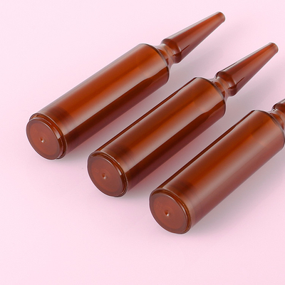 บรรจุภัณฑ์หลอดพลาสติกสีเหลืองอำพัน Multiusage 5ml ความจุ Zimay Dropper