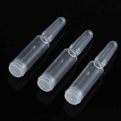 ขวดหยดตาพลาสติกขนาดเล็กเครื่องสำอาง 2ml ความจุ 13mm เส้นผ่านศูนย์กลาง