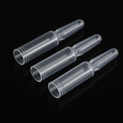 ขวดหยดตาพลาสติกขนาดเล็กเครื่องสำอาง 2ml ความจุ 13mm เส้นผ่านศูนย์กลาง