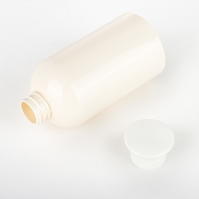 ขวดเครื่องสำอางพลาสติกโทนเนอร์ 300ml 350ml ขวดพลาสติกกลมใส